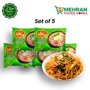 ABC Mi Soto Ayam Chicken Soto Flavo Noodle 75g (Set of 5) 375g 소토 아얌 치킨 플레이버 누들 (라면), 5개