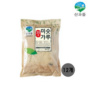 [무료배송][산과들] 20곡 미숫가루1kg, 1kg, 12개