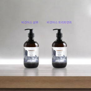 비건어스 뿌리보강 뉴트리션 탈모샴푸+트리트먼트(1+1), 1개, 500ml