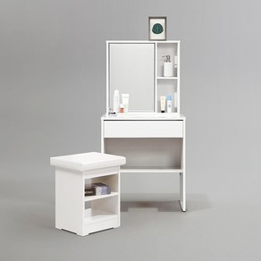 마비코 수납 화장대 세트 + 의자 600 (착불), 오크