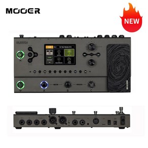 MOOER GE200 Pro 지능형 멀티 이펙트 페달 기타 앰프 모델링 프로세서