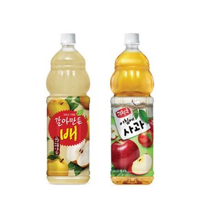 제이마트 해태 갈아만든배3개+아침에사과3개 1.5L 총6개, 6개