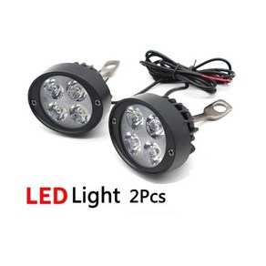 지노기업/LED 라이트/12V/24V/오토바이/트럭/유니버설/4구/85V/24W/4발/1조/선박/화물차/다용도/안개등/겸용/보트/대형트럭/전조등/스포트/집중형/램프/후진