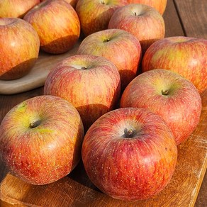 경북 청송 아침 주스용 부사 사과 가정용 고당도 꿀사과 못난이(kg당 4~6개 내외), 1박스, 3kg