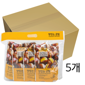 노브랜드 군밤 겨울 간식, 100g(4입) x 5개, 1개, 100g