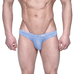 METROMALEWEAR [M2W] Capi Bikini Blue Stipe (6103-42)