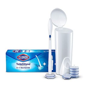 Cloox 변기 세척봉 플러스 리필 6개입 키트 ToiletWand Disposable Toilet Cleaning Kit, 1개