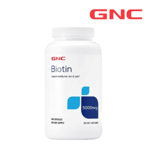 GNC 비오틴 Biotin 5000 240캡슐, 240정, 1개