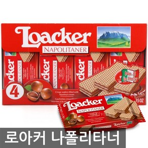 로아커 웨하스 나폴리타너 45g 1곽 4개입, 4개