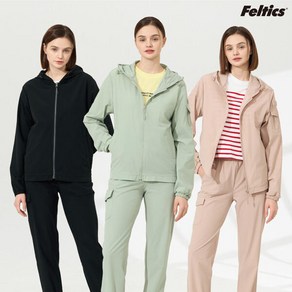[Feltics] 펠틱스 25SS 여성 나일론 스트레치 이지 셋업 2종 (F503W)