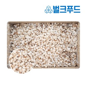 냉동 다진 오징어(귀) 4kg 다이스 (해물전 콩나물국밥), 1개