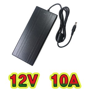 순흥전기 12V 10A 접지형 어댑터 SMPS DC12V10000mA 차량용 시거잭 모니터 CCTV 전원 직류전원장치, 12V10A 시거잭, 1개