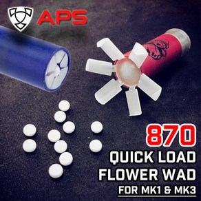 APS 870 Quick Load Flowe Wad / 50pcs 870 와드, 1개