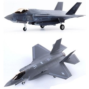 F-35A 7개국공군 전투기 밀리터리 프라 기념선물 장난감 키덜트 군용, 1개