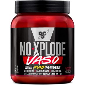 BSN NO 익스플로드 VASO 24서빙 504g, Jungle Juice, 1개