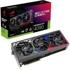 ASUS ROG Stix GeFoce RTX 4090 게이밍 그래픽 카드(PCIE 4.0 24GB GDDR6X HDMI 2.1a DisplayPot 1.4a DLSS3, White_ROG-STRIX-RTX4090-24G-WH