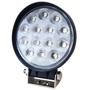 LED 써치라이트 JMS-R14X4F 원형14구 확산형, 화이트(6000K), 1개