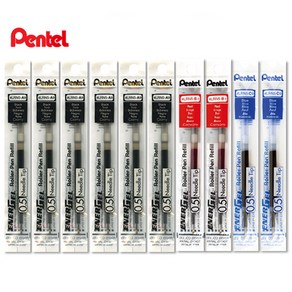 Pentel 에너겔 노크식 볼펜 0.5/0.7mm 리필 세트