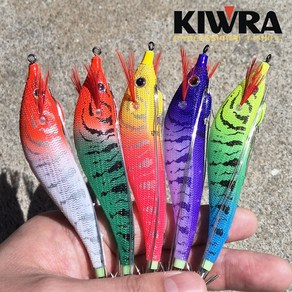 키우라 삼봉에기 V3 삼봉 한치 갑오징어 아이비 에기 K-837, 1세트, 11.3g, BEST 5종