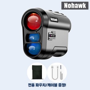 노호크 골프 거리 측정기 휴대용 거리측정 LCD 거리측정기미니, 450A, 옵션A