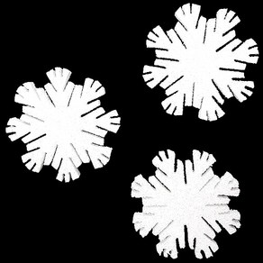 (디머스) 교실 게시판 환경 구성 꾸미기 폼아트 스치로폼 눈송이 눈결정체, 단품, 단품