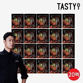 [프레시지][최현석]한돈한우 직화스테이크 160g*20팩 (총 40장), 160g, 20개