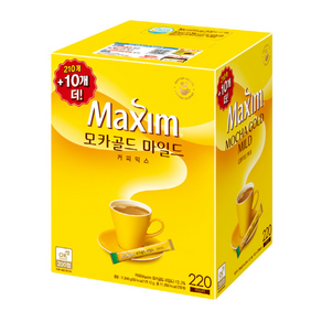 맥심 모카골드 210스틱 +10T