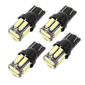 자체 T10 LED 전구 실내등 계기판 번호판 12V 교체 미등, T10블루BL01573, 1개