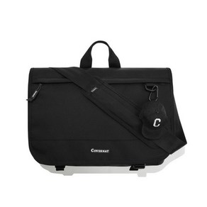 (재입고) 커바낫 COVERNAT 어센틱 메신저백 수납력 대용량 블랙 MESSENGER BAG 데일리백 데일리 가방 숄더 수납공간 수납력 대용량