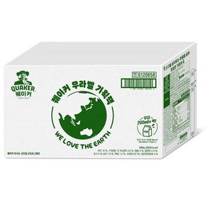 퀘이커 마시는 오트밀 오트 앤 그레인, 1개, 500g