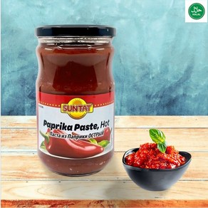 Suntat Taditional Tukish Hot Papika Paste 선탓 전통 터키식 매운 파프리카 페이스트, 1개, 630g