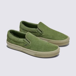 반스 VN000CT5D3Z 그린 스웨이드 Classic Slip-on 클래식 슬립온 남여공용 가죽 스니커즈 올드스쿨 슬립온