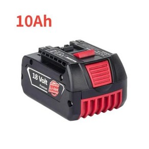 BOSCH 고성능 리튬 이온 배터리 GBA 18V 4.0 5.0 Ah 전문 GBA GSR GSB BAT609 충전식 배터리, CHINA, 14) 1 PACK  10Ah