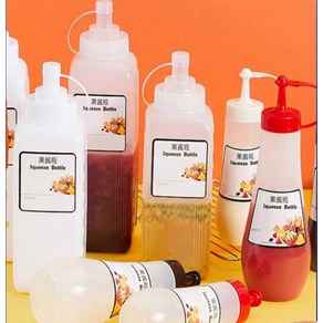 식당 소스통 1000ml 입구넓은 5개 양념통 업소용, 3. 1000ml 투명 대구 5개