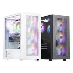 한성컴퓨터 AMD 라이젠 5 7500F RTX4060 Ti 16GB+512GB 슈컴 조립PC 게이밍 데스크탑 조립컴퓨터, 16GB, 블랙, hs:171111, 500GB, Fee DOS