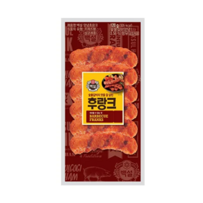 백설 (냉장)[백설]숯불갈비후랑크 후랑크소시지, 20개, 120g