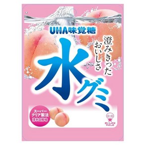 UHA미각당 물구미 시미즈백도 40g 일본간식 일본젤리 일본구미, 1개