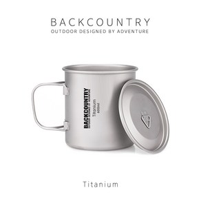 [BACKCOUNTRY] 백컨트리 티타늄 싱글쿠커 600ml /티타늄 코펠 600ml/캐틀/백패킹 코펠, 3. 싱글 쿠커 600ml, 1개, 티타늄 캐틀 600ml