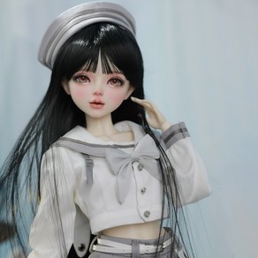 구체관절인형60cm 핸드메이드 메이크업 풀세트 학원풍 교복구관 1/3 SD BJD, 1개