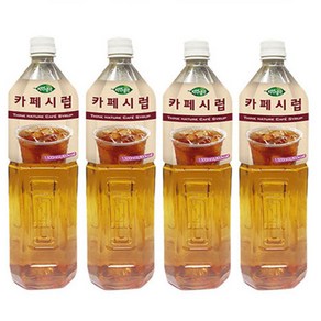 자연생각 희창 카페시럽, 4개, 1.5L