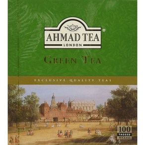 Ahmad Tea 그린 티, 2g, 100개입, 1개