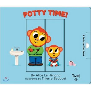 Potty Time: A Pull-The-Tab Book, Twil, English, 9782745995476