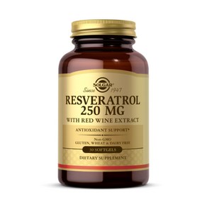 솔가 트랜스 레스베라트롤 250mg Resveatol 30정, 1개