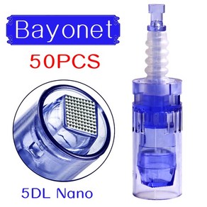 오토MTS 셀프 홈케어 탄력 모공 관리 기기 전기 Dema 도구 Bayonet 바늘 카트리지 Ultima MYMM5M7 용 9123642Nano3D5D Squae Nano A6, [28] 50 Pcs