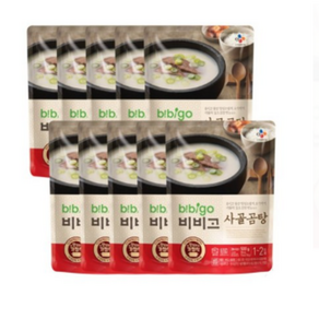 CJ 비비고 사골곰탕 500g x 10팩, 10개