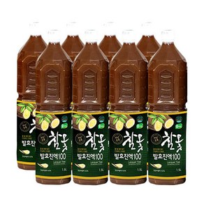 옻가네 천년전통 참옻발효진액100 / 옻닭 옻진액 1.5L/ 8병/참옻100%./사은품증정., 1.5L, 8개