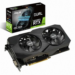 ASUS DUAL 지포스 RTX 2060 O6G EVO D6 6GB (정품)