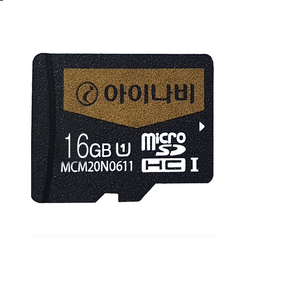 [아이나비 정품 메모리카드 16GB] 아이나비 Micro SDHC Class10 16GB 고화질 메모리 블랙박스 영상저장에 최적화