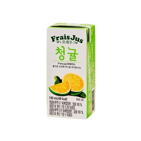 프레주 청귤 190ml, 24개