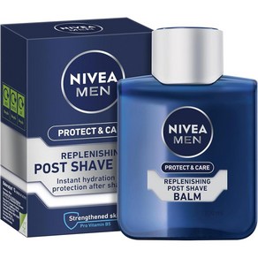 NIVEA 니베아 멘 프로텍트 앤 케어 리플레니슁 포스트 섀이브 밤, 100ml, 2개